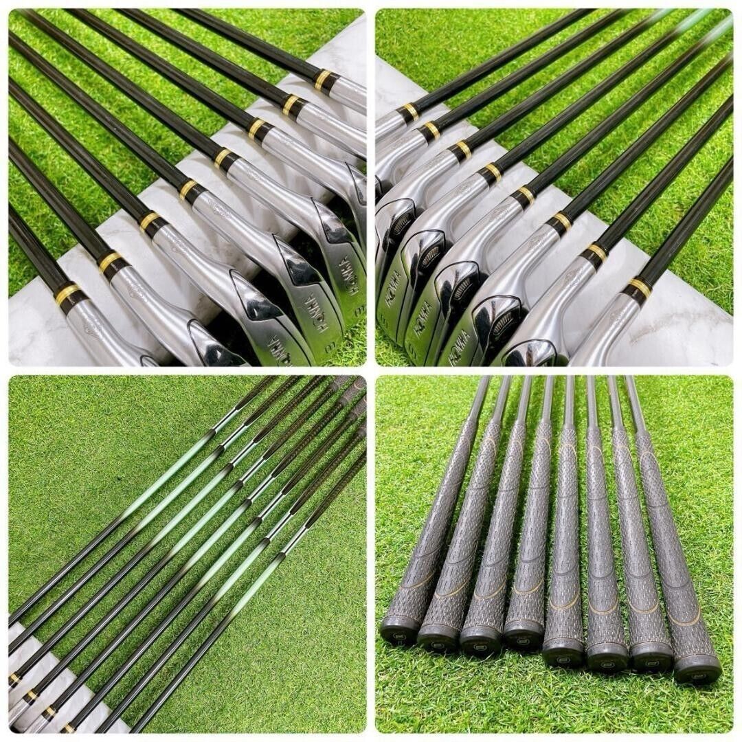 HONMA BERES IS-01 2011 8pcs 5-11+SW Iron Set ARMRQ6 45 2Star Flex Regular