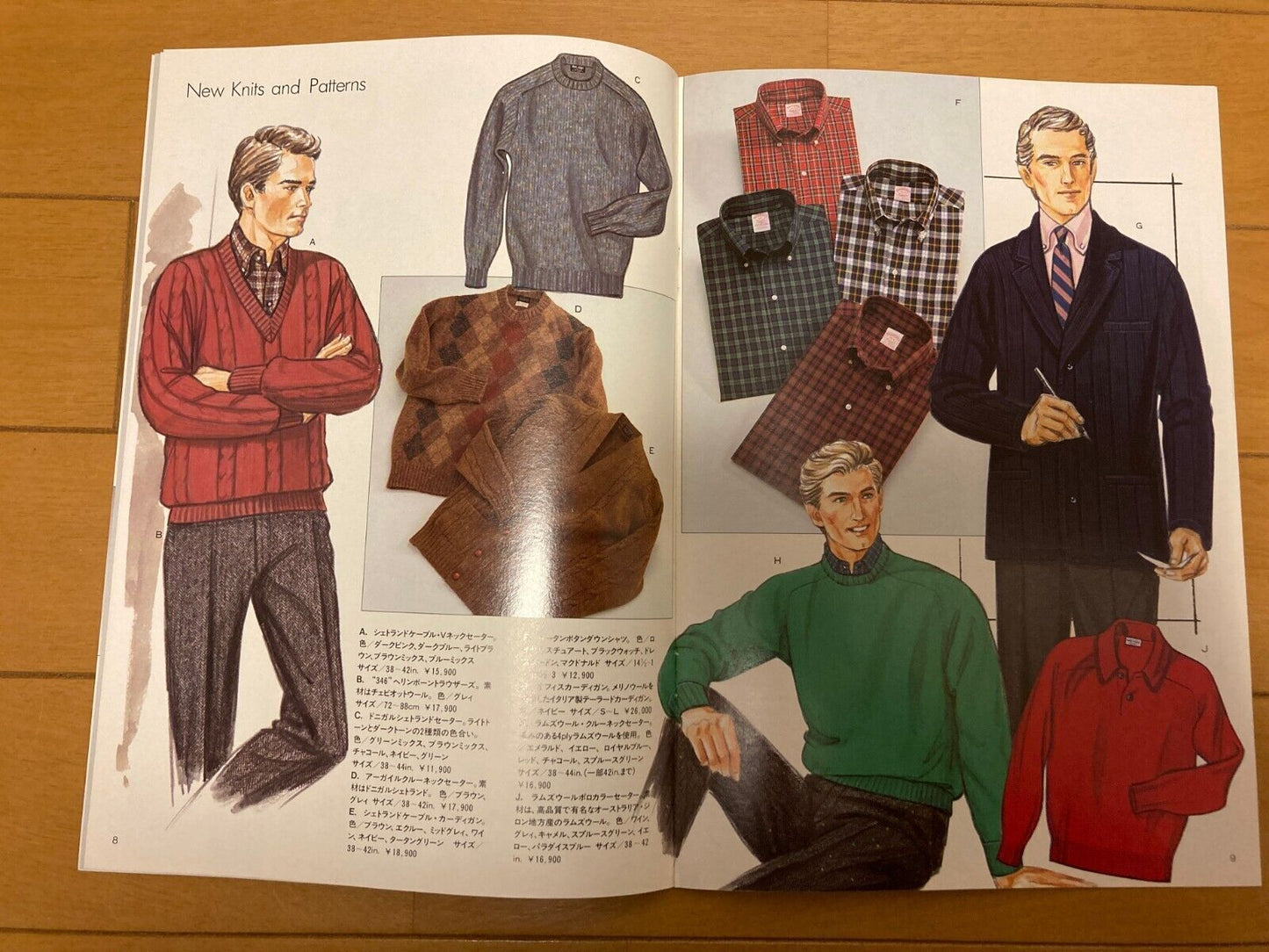 Brooks Brothers vintage catalog lot 1980's 1990's 2000's old fashion