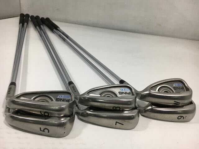 Ping G 2016 6pcs 5-Pw Iron Set AWT 2.0 Lite Flex Stiff Regular