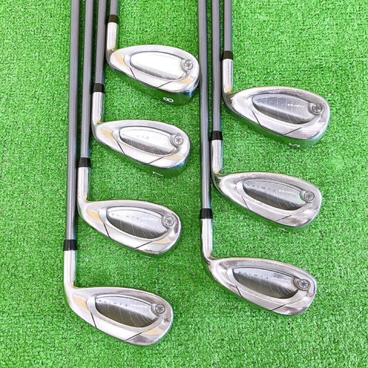 YAMAHA inpres Femina 2007 7pcs 5-Pw-Sw Iron Set TX-407i Flex Ladies