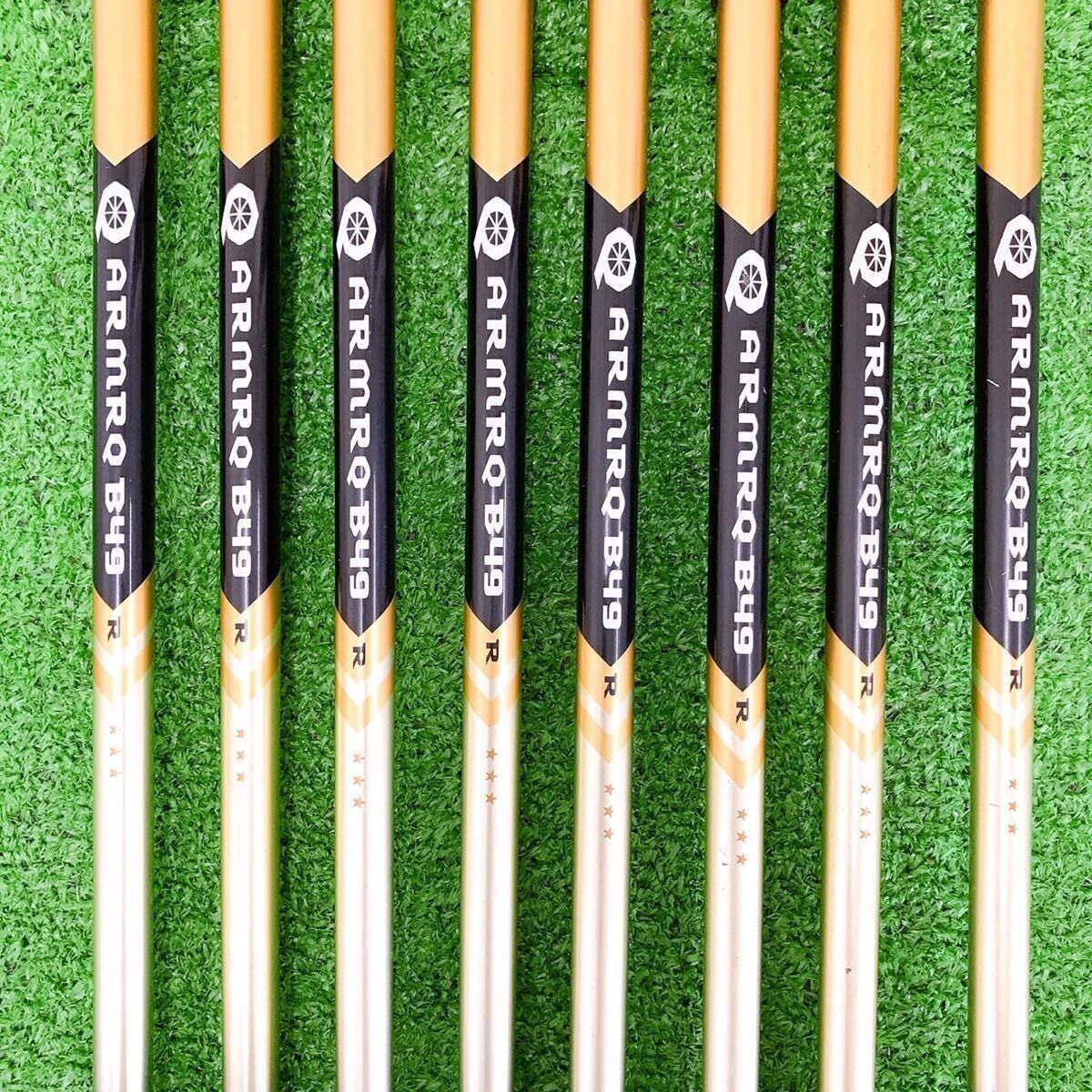 HONMA BERES MG702 2007 8pcs 6-11+AW+SW Iron Set ARMRQ B49 3Star Flex Regular