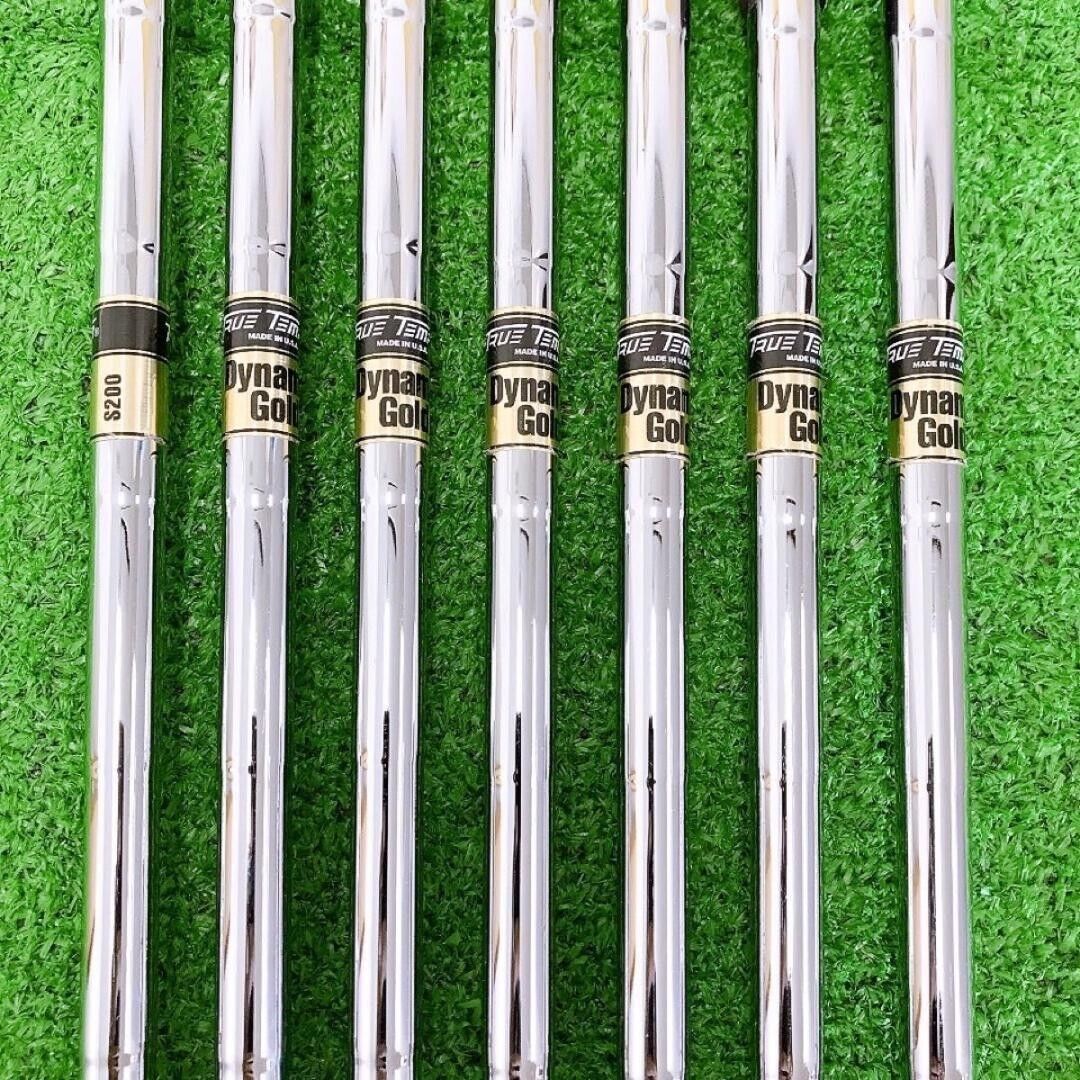 Titleist 660 7Pcs 4-9+Pw iron set True Temper Dynamic Gold S200 Flex Stiff