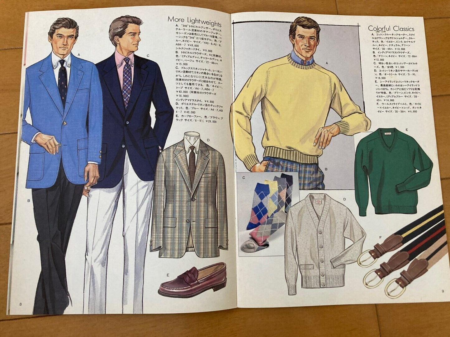 Brooks Brothers vintage catalog lot 1980's 1990's 2000's old fashion