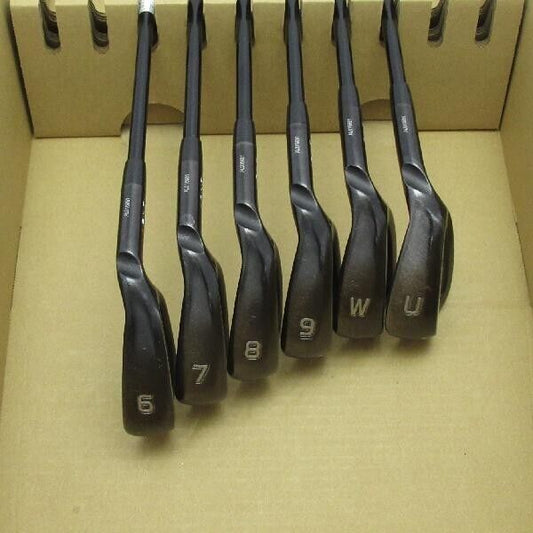 Ping G710 6pcs 6-9+W+U Iron Set ALTA DISTANZA BLACK 40 Flex Regular Graphite