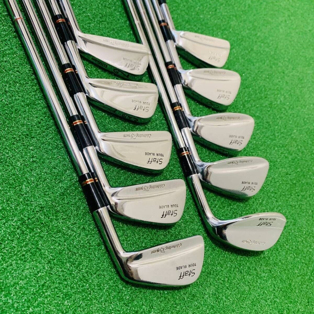 Wilson Staff TOUR BLADE 75years 9pcs 2-PW+SW Iron Set DG S400 Flex Stiff