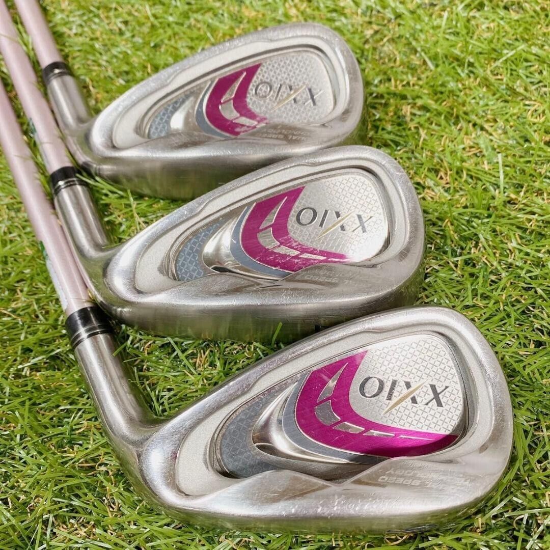 Dunlop XXIO 9 7pcs 6-Pw-Aw-Sw Iron Set MP900 Flex Ladies