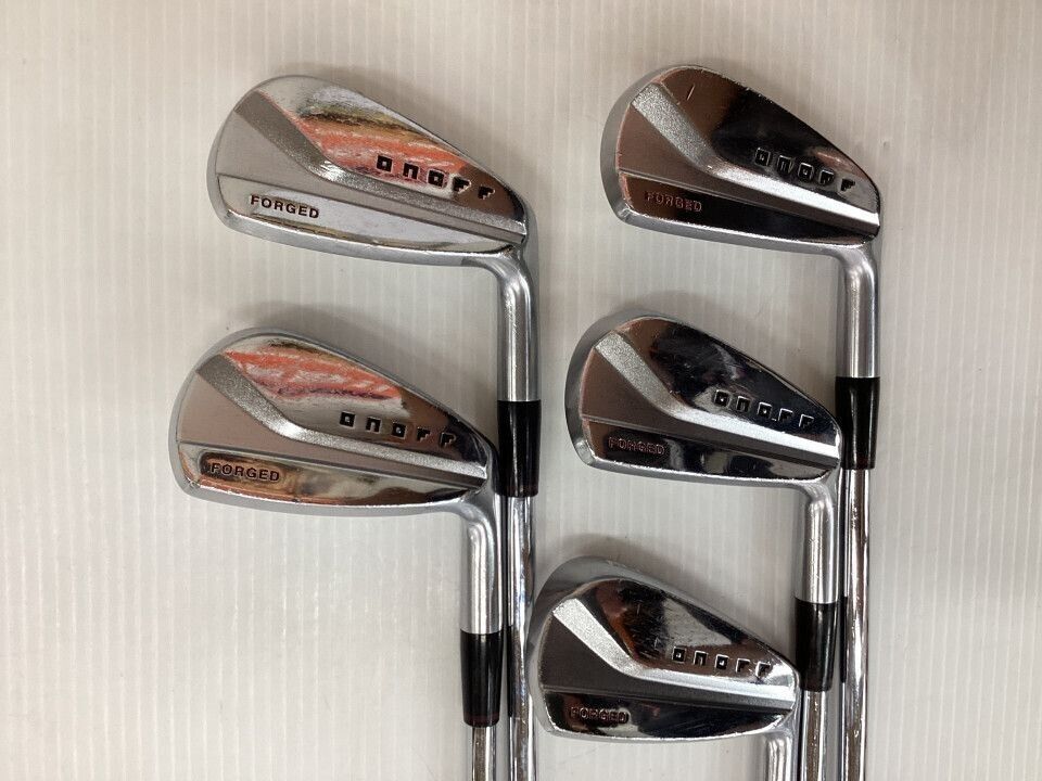 ONOFF FORGED KURO 2019 5pcs 6-Pw Iron Set N.S.PRO MODUS 3 TOUR 105 Flex Stiff