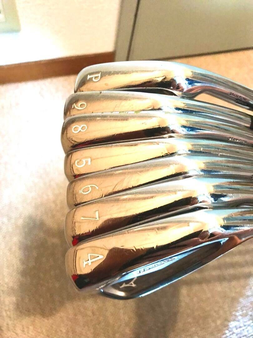 Mizuno MP-63 7pcs 4-Pw Iron Set Dynamic Gold R400 Flex Regular