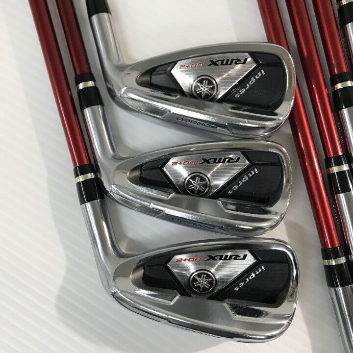 YAMAHA inpres RMX UD+2 7pcs 6-9+PW+AW+SW Iron Set BASSARA FS Flex Regular