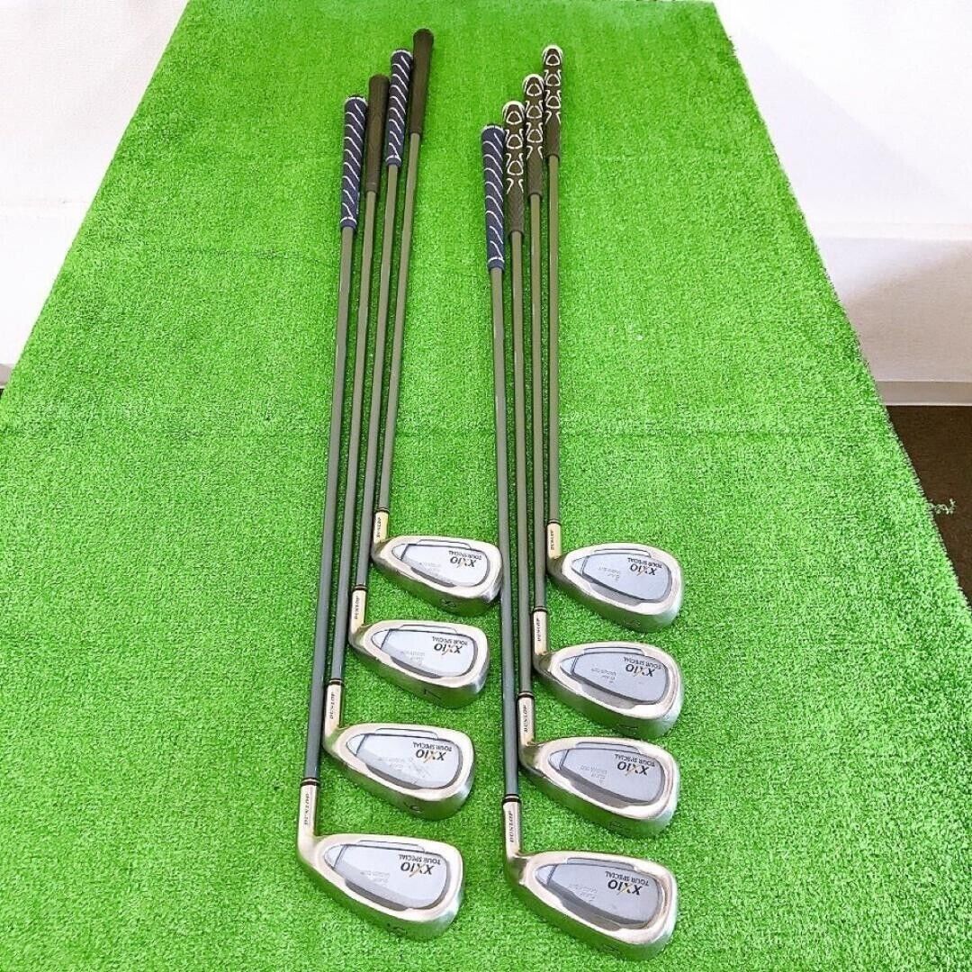 Dunlop XXIO TOUR SPECIAL 8pcs 5-Pw-Aw-Sw Iron Set XXIO MP100 Flex Ladies