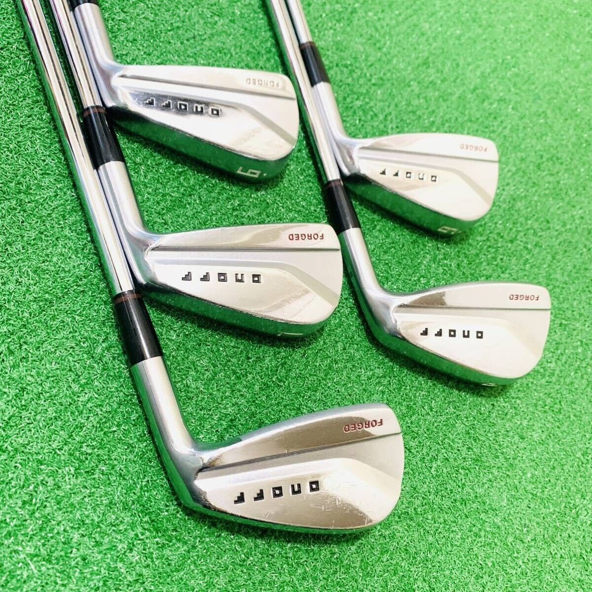 Globeride Onoff Forged 2019 5pcs 6-Pw Iron Set Ns Pro Modus3 Tour105 Flex S