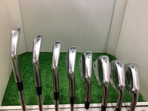 Mizuno MP-68 8pcs 3-9+Pw Iron Set Dynamic Gold X100 Flex X Right Handed