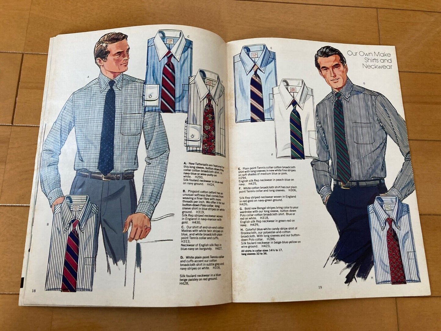 Brooks Brothers vintage catalog lot 1980's 1990's 2000's old fashion