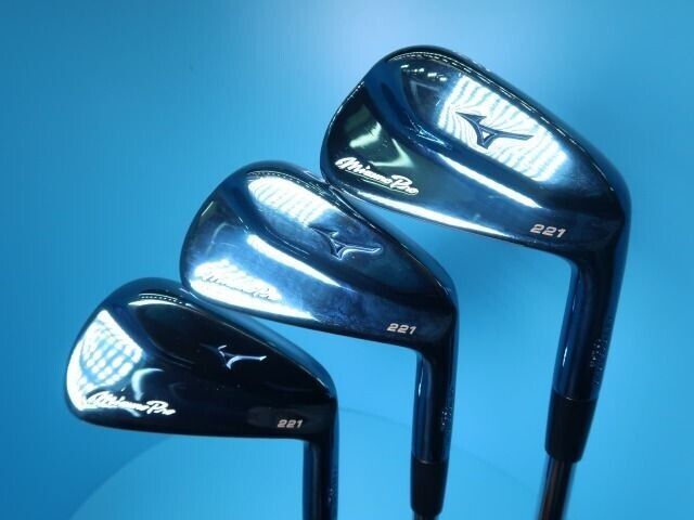 Mizuno Pro 221 LTD BLUE 2022 7pcs 4-Pw Iron Set DG Tour Issue S200 Flex Stiff