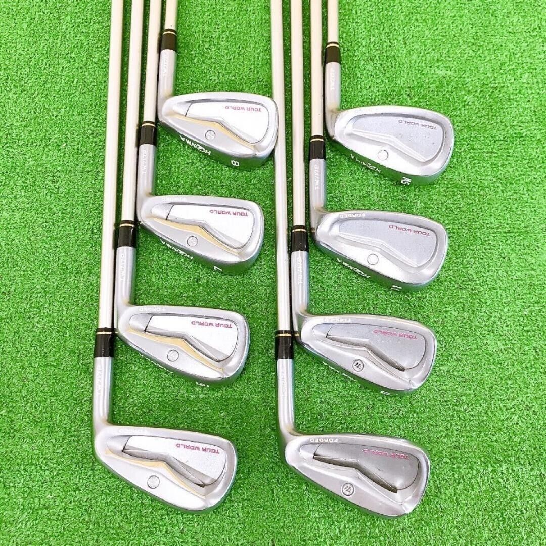 HONMA TOUR WORLD TW717P 8pcs 5-10-11-Sw Iron Set VIZARD i500 Flex Ladies(R-2)