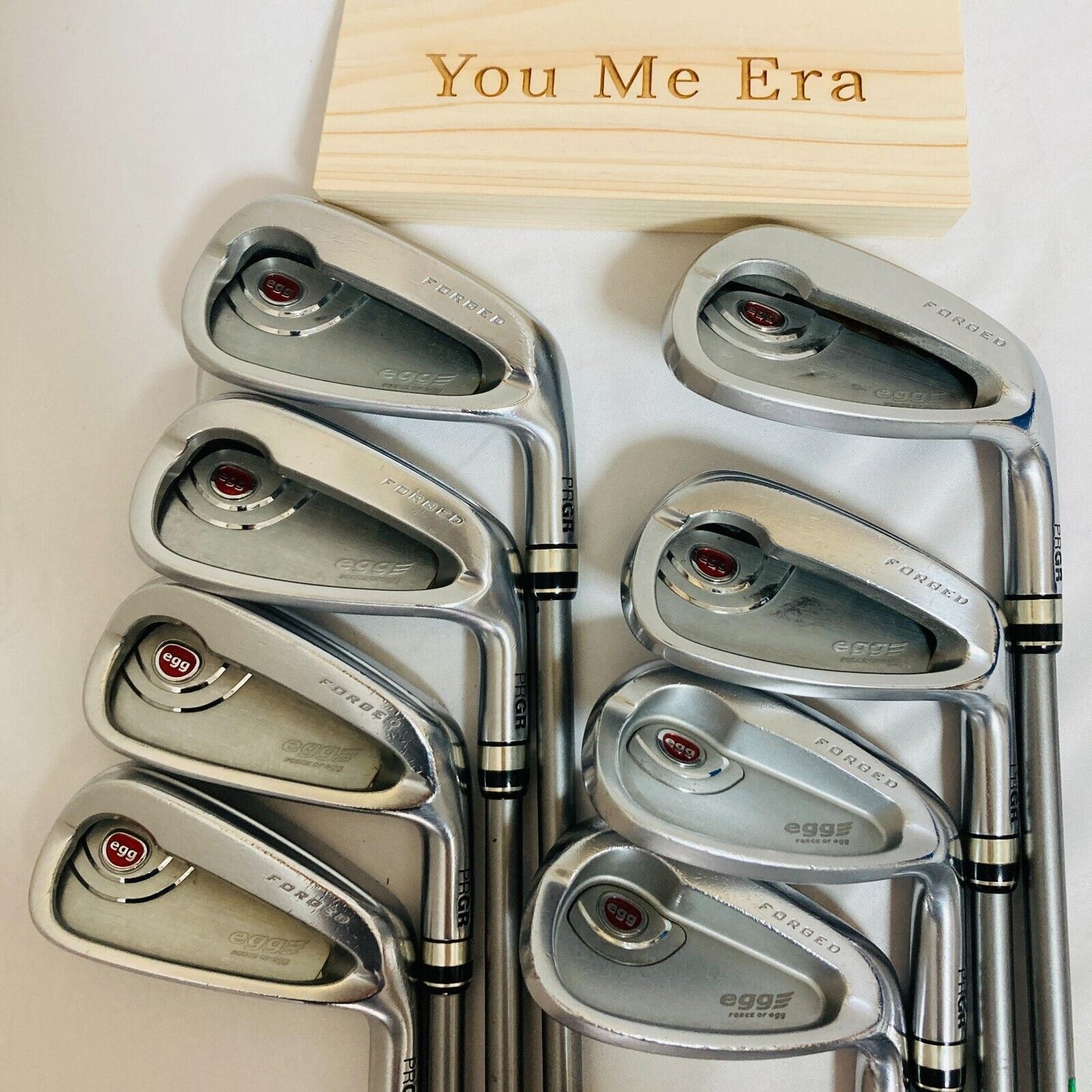 PRGR egg PF 2018 8pcs 6-Pw-Aw-AS-S Iron Set M-37 Flex Regular Right Handed