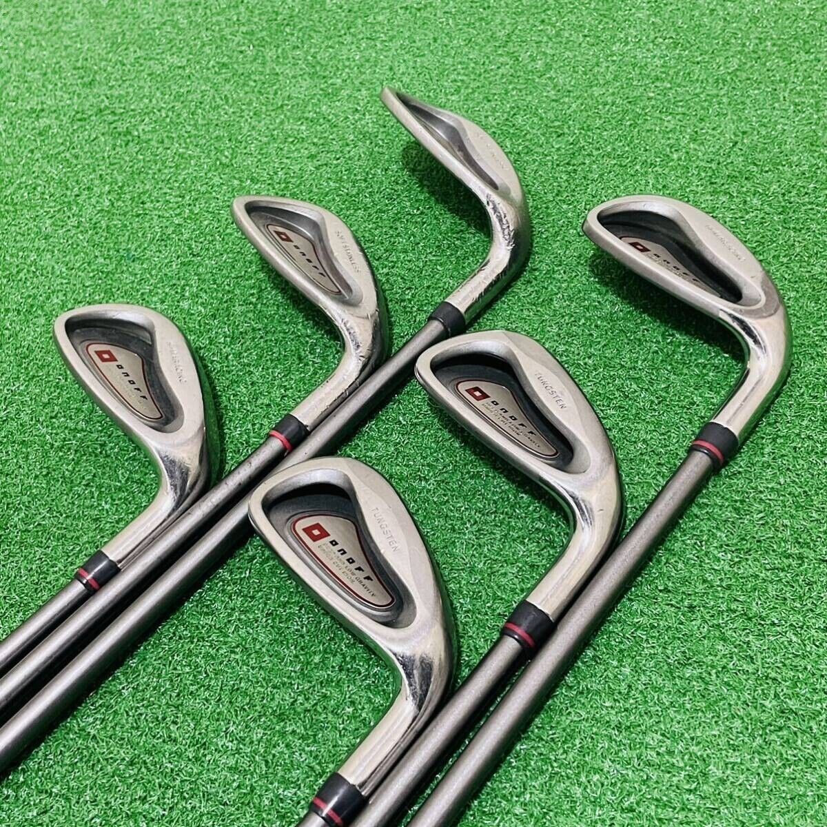 ONOFF LP-404I 6pcs 6-Pw-Sw Iron Set SMOOTH KICK LP-404I Flex Ladies