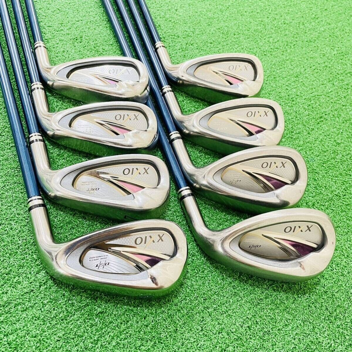 Women Dunlop XXIO 8 Ladies 2014 8pcs 5-9+PW+AW+SW Iron Set MP800 Flex Average