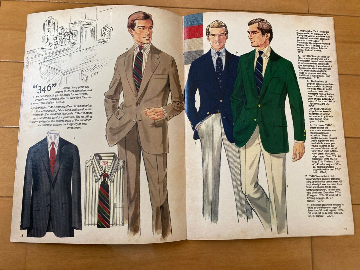 Brooks Brothers vintage catalog lot 1980's 1990's 2000's old fashion