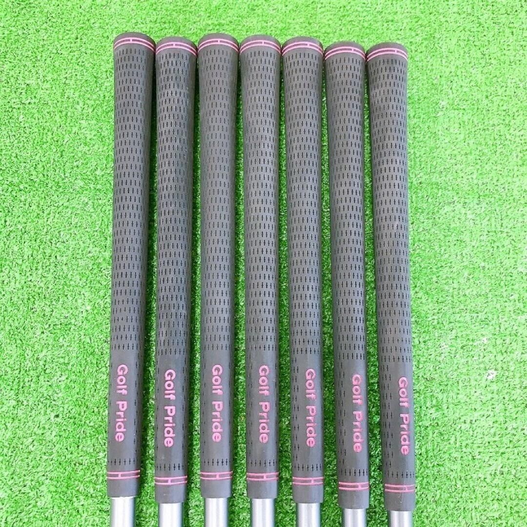 YAMAHA inpres Femina 2007 7pcs 5-Pw-Sw Iron Set TX-407i Flex Ladies