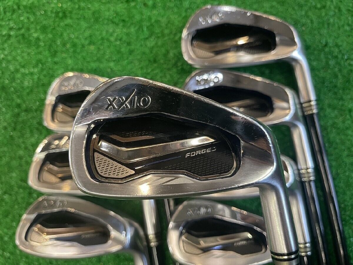 Dunlop XXIO FORGED 8pcs 5-Pw-Aw-Sw Iron Set Miyazaki Waena Flex Stiff