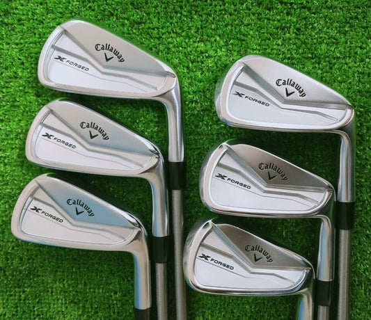 Callaway X FORGED 2024 6pcs 5-Pw Iron Set SteelFiber i95CW Flex Stiff