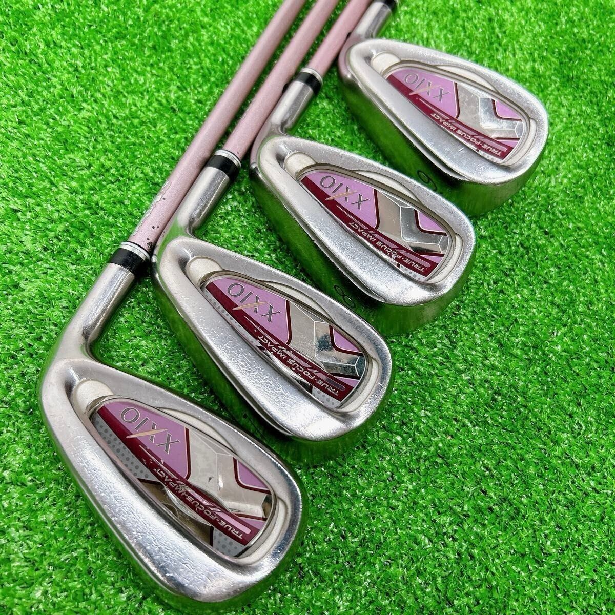 Dunlop XXIO 10 2018 7pcs 6-PW+AW+SW Iron Set XXIO MP1000L Bordeaux Flex Ladies