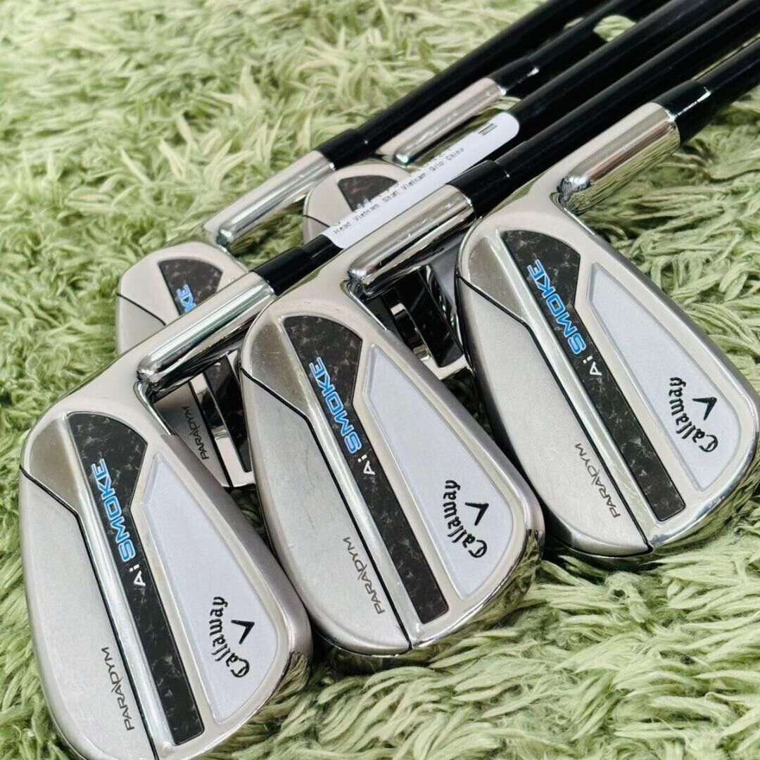 Callaway PARADYM Ai SMOKE 2024 5pcs 6-Pw Iron Set TENSEI TM50 Flex Regular