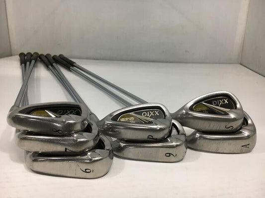 XXIO XXIO8 2014 7pcs 6-Pw-Aw-Sw Iron Set N.S.PRO 900GH D.S.T Flex Stiff