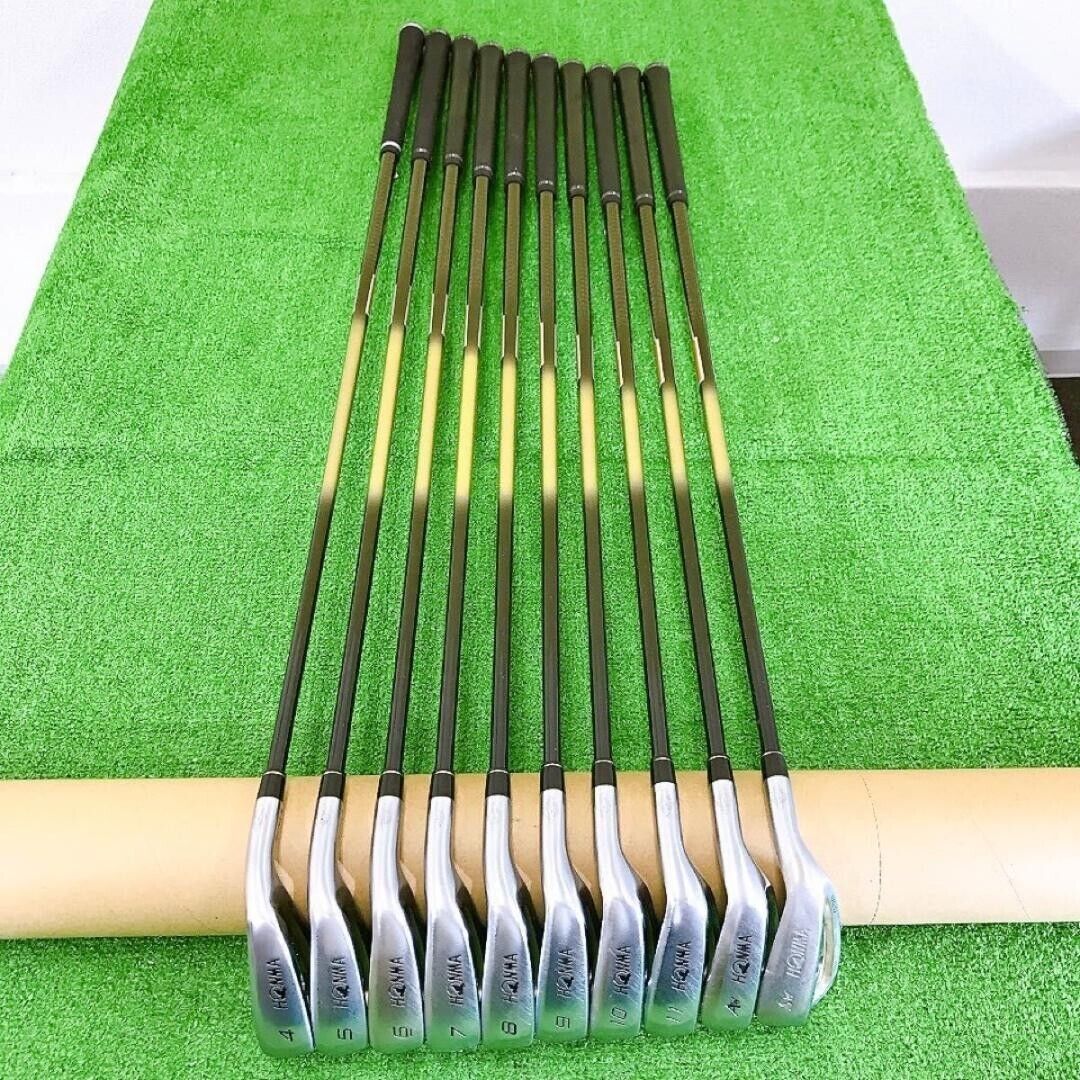 HONMA BERES IS-02 10pcs 4-10-11-Aw-Sw Iron Set ARMRQ6 49 Flex Regular