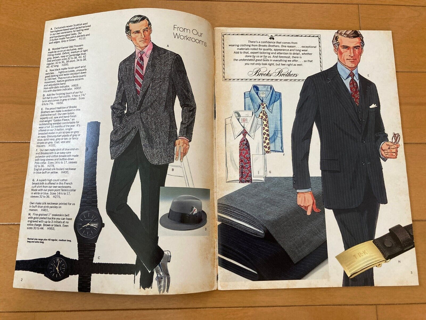 Brooks Brothers vintage catalog lot 1980's 1990's 2000's old fashion