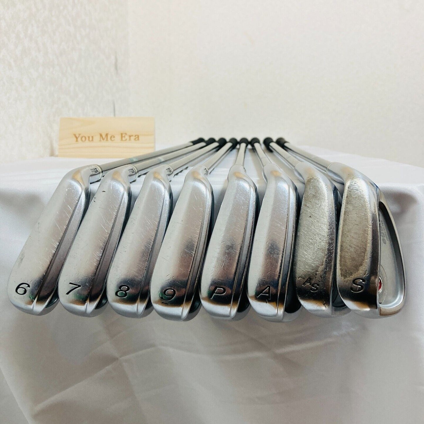 PRGR egg PF 2018 8pcs 6-Pw-Aw-AS-S Iron Set M-37 Flex Regular Right Handed