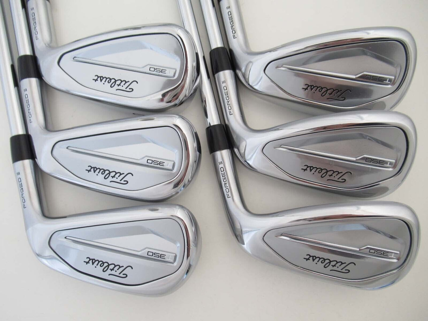 Titleist T350 2023 6pcs 6-Pw+48 Iron Set N.S.Pro 880 AMC Flex Stiff Steel Shaft