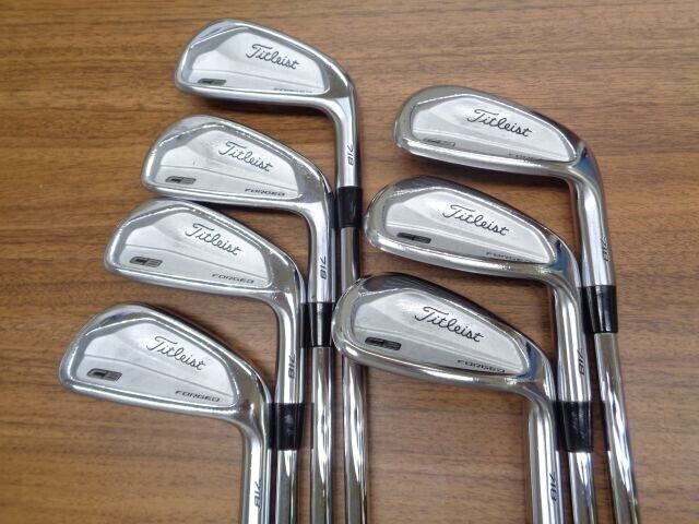 Titleist CB 718 2017 7pcs 4-Pw Iron Set N.S.Pro 950GH Flex Stiff Steel Shaft