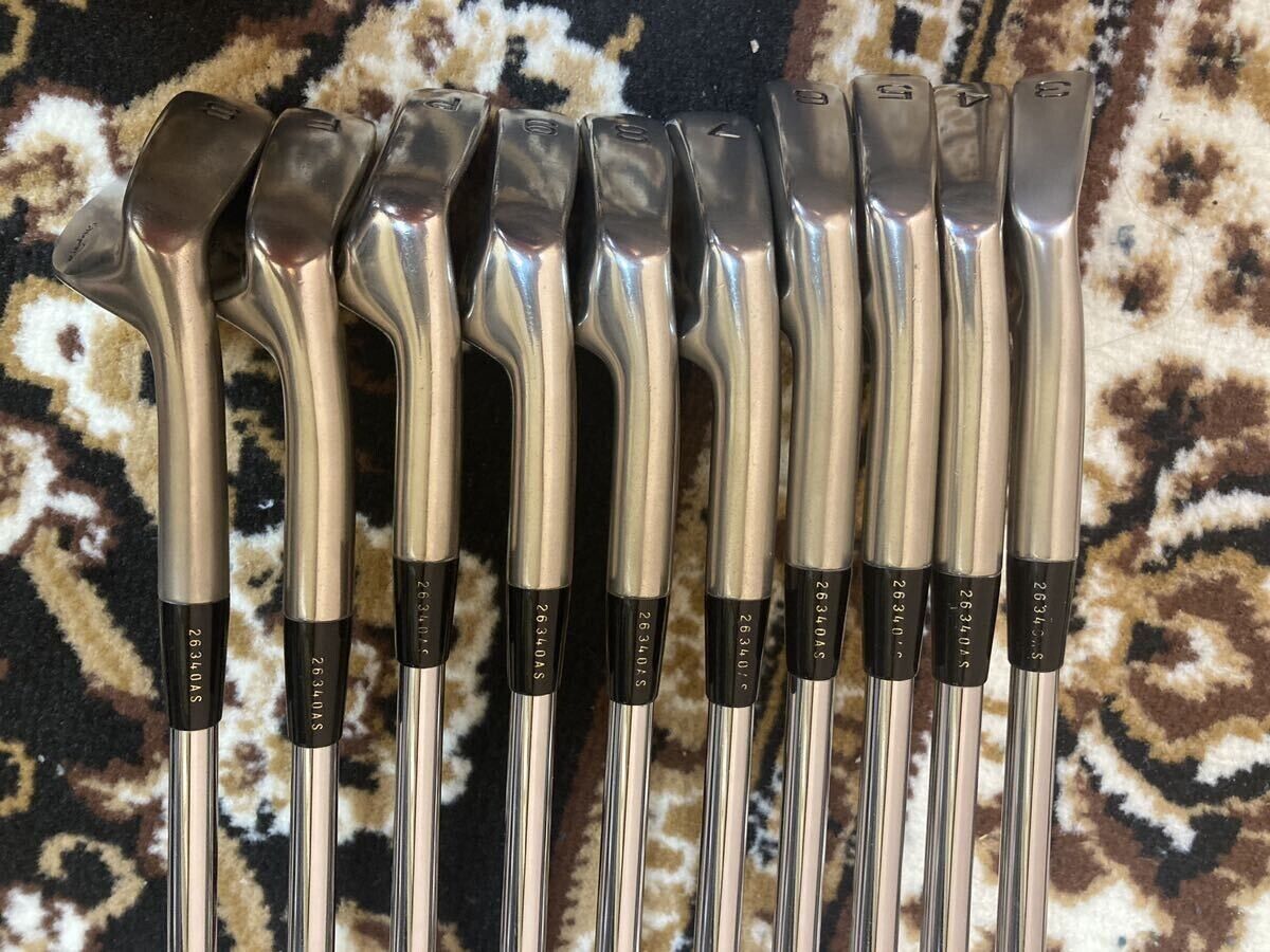 Mizuno Pro TN-91 10pcs 3-PW+FW+SW Iron Set Dynamic Gold S200 Flex Stiff