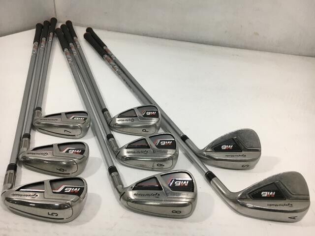 TaylorMade M6 2019 8pcs 5-Pw-Aw-Sw Iron Set FUBUKI TM6 Flex Regular