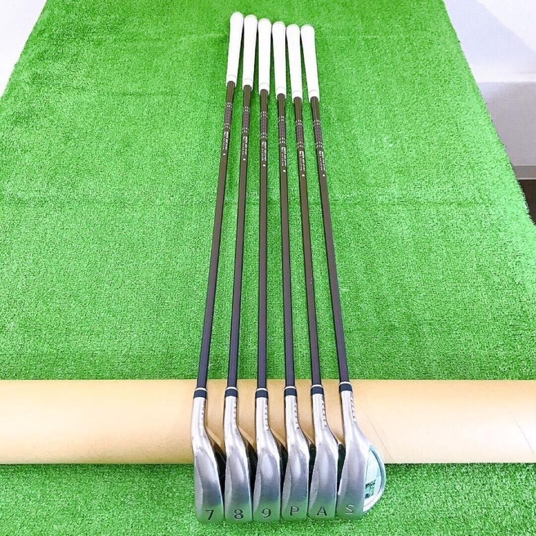 Globeride ONOFF 2012 6pcs 7-PW+AW+SW Iron Set SMOOTH KICK LP-412I Flex Ladies