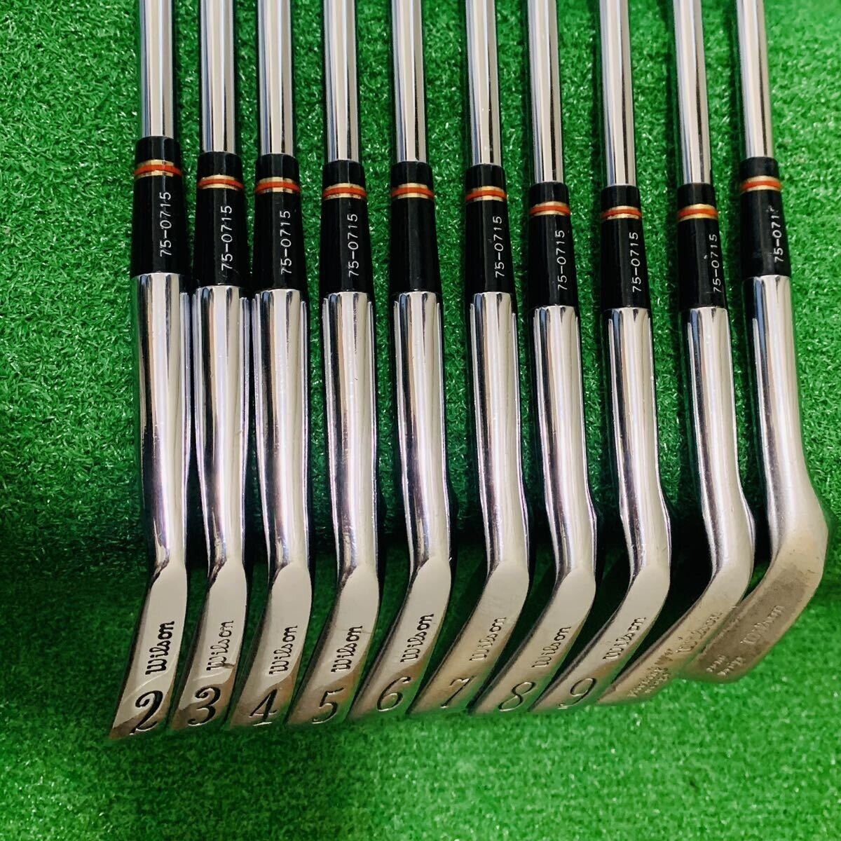 Wilson Staff TOUR BLADE 75years 9pcs 2-PW+SW Iron Set DG S400 Flex Stiff