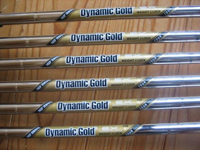 Dunlop Srixon Z-Forged 6pcs 5-Pw Iron Set Dynamic Gold EX Tour Issue X100 Flex X