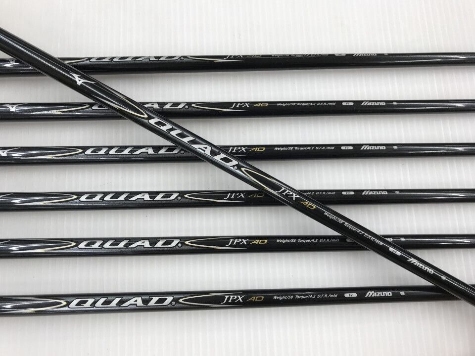 Mizuno JPX AD 7pcs 5-Pw-Sw Iron Set QUAD JPX AD Flex Regular