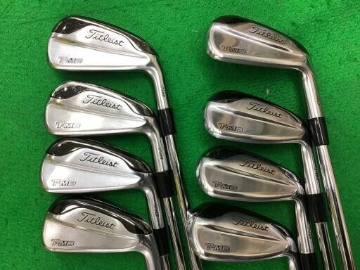 Titleist 718 T-MB 2017 8pcs 3-PW Iron Set Dynamic Gold AMT S200 Flex Stiff