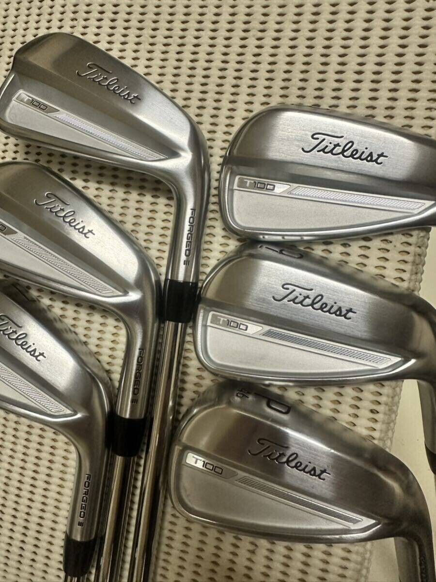 Titleist T100 2023 6pcs 5-PW Iron Set N.S.Pro Modus3 Tour115 Flex Stiff