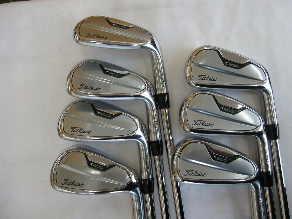 Titleist T200 7pcs 5-9-Pw-48 Iron Set N.S. Pro 880 AMC Flex S Right Handed