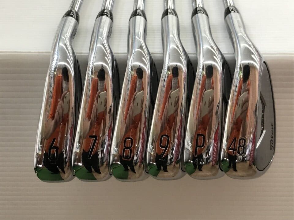 Titleist T200 6pcs 6-9-Pw-48 Iron Set N.S. Pro 880 AMC Flex S Right Handed